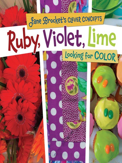 Title details for Ruby, Violet, Lime by Jane Brocket - Available